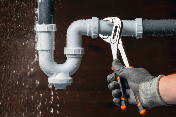 Professional Emergency Plumber technician working in Bausman, PA